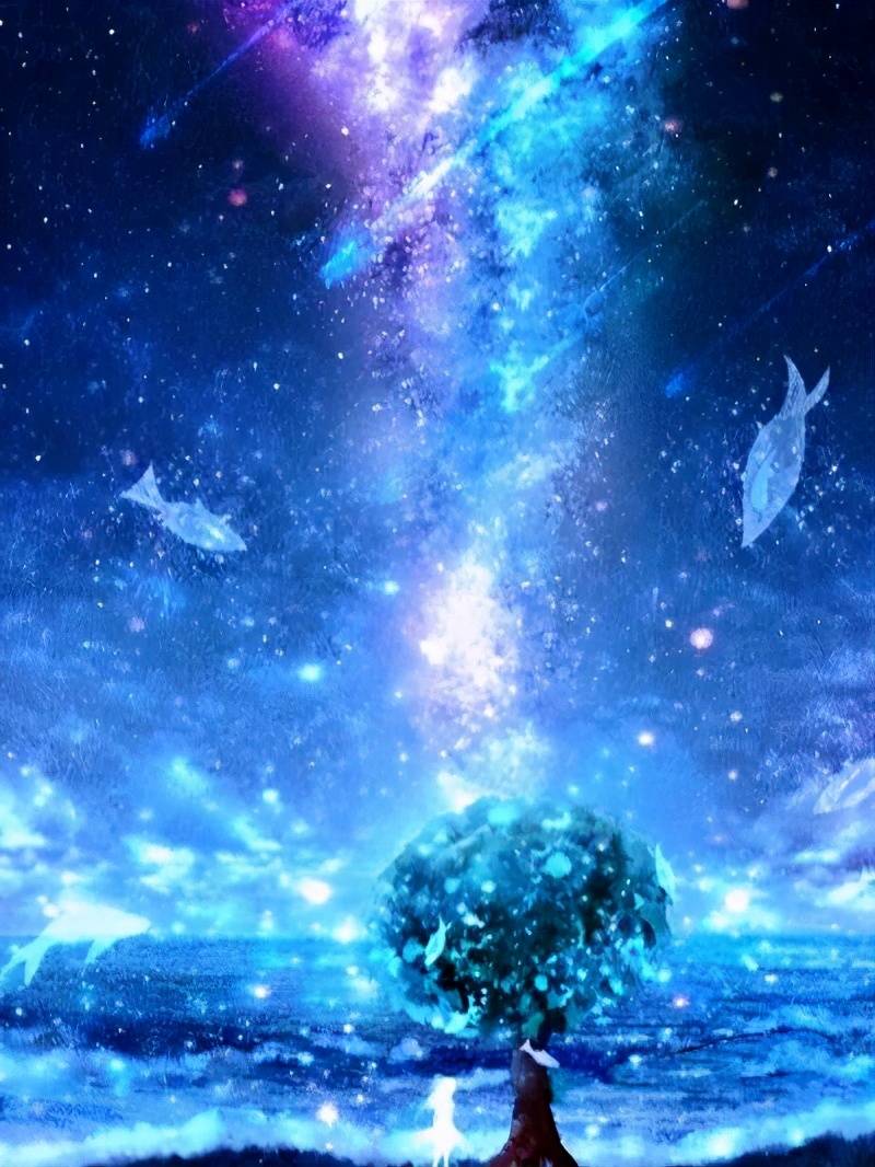 动漫星空下的温馨日常