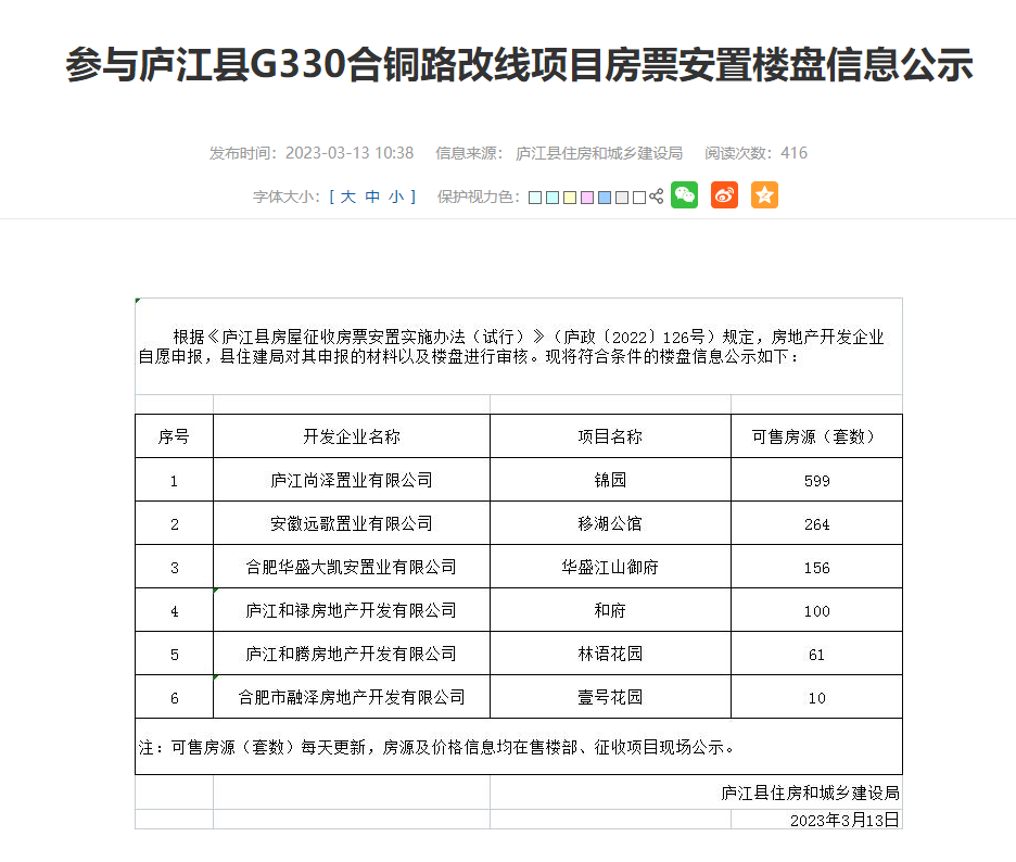 G42S庐江段最新消息详解