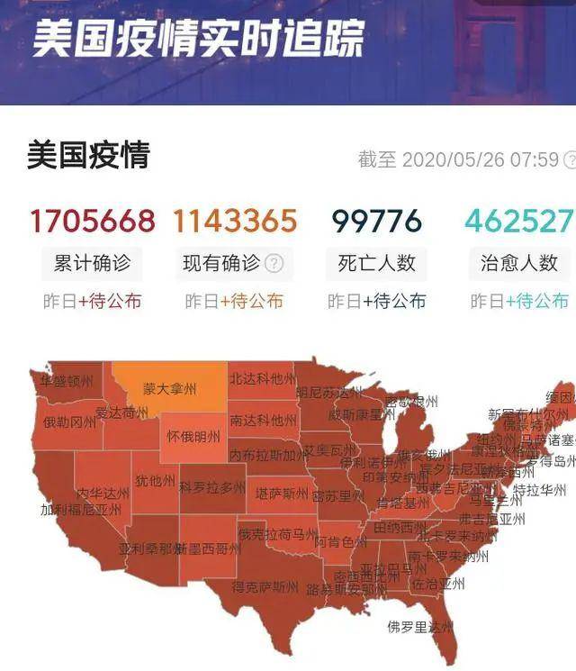 美国疫情最新信息更新