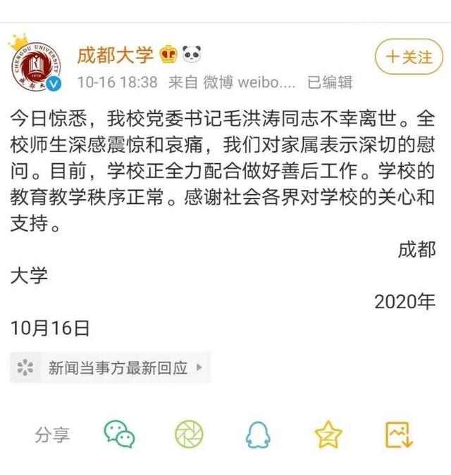 成都大学毛洪涛事件最新进展，心灵与自然的奇妙旅程揭秘